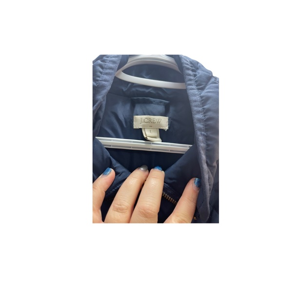 J.crew Factory Navy blue vest - Picture 2 of 4